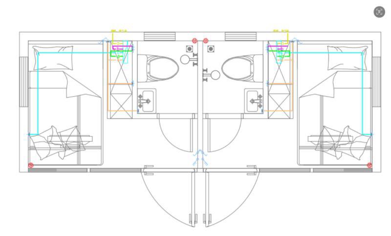 Rathmines 2-Bedroom Layout
